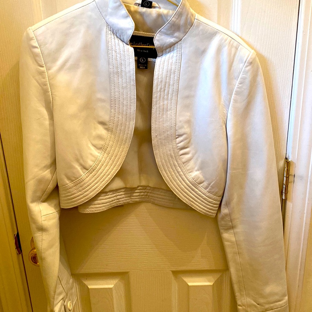 Leather vest